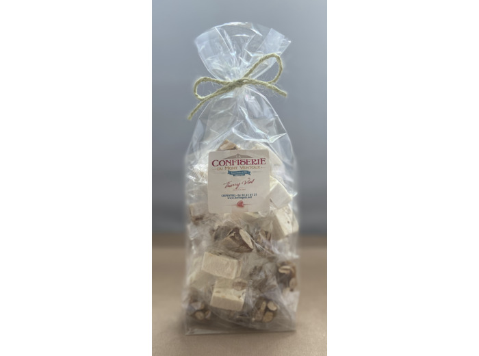 Dominos de nougat blanc et nougat noir, 150g