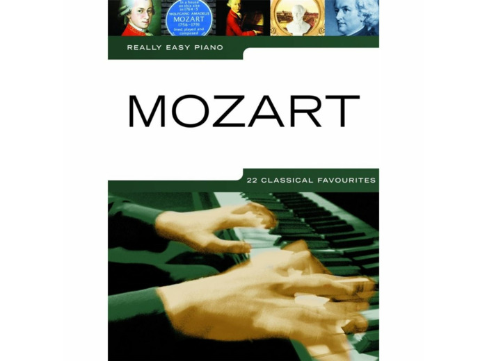 Livre really easy piano : mozart