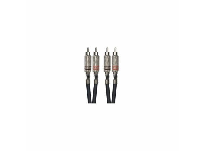 Yellow cable 2 rca male/2 rca male 1m