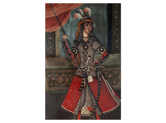 Carte postale - Guerrier perse