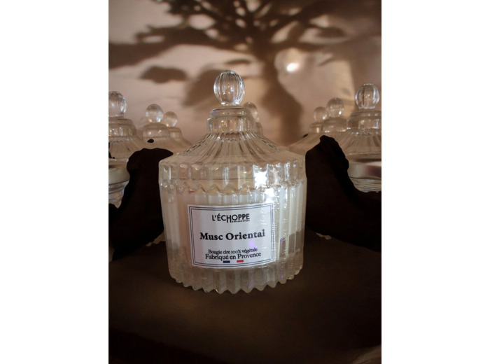 Bougie parfumée musc oriental