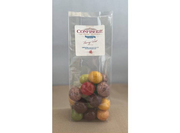 Assortiment de Cœurs de Fruits, sachet de 200g