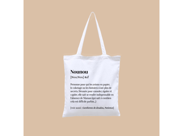 Tote bag Hindbag Nounou