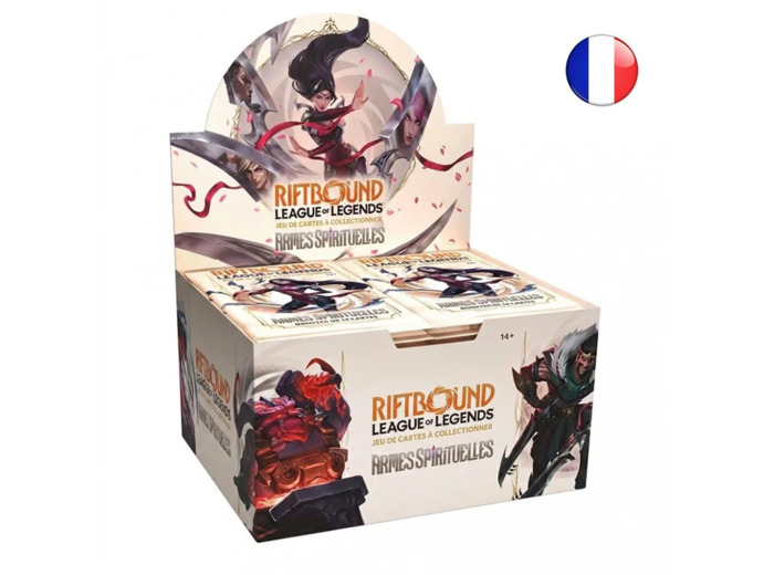 Riftbound : armes spirituelles - display 24 booster fr