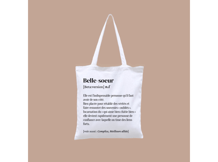 Tote bag Hindbag Belle soeur