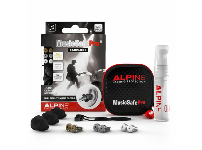 Alpine bouchons musicsafe pro noir