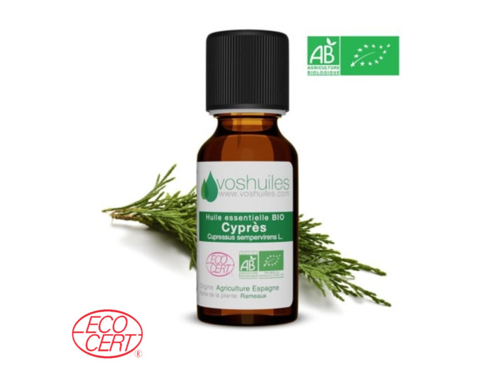 Huile Essentielle BIO de Cyprès