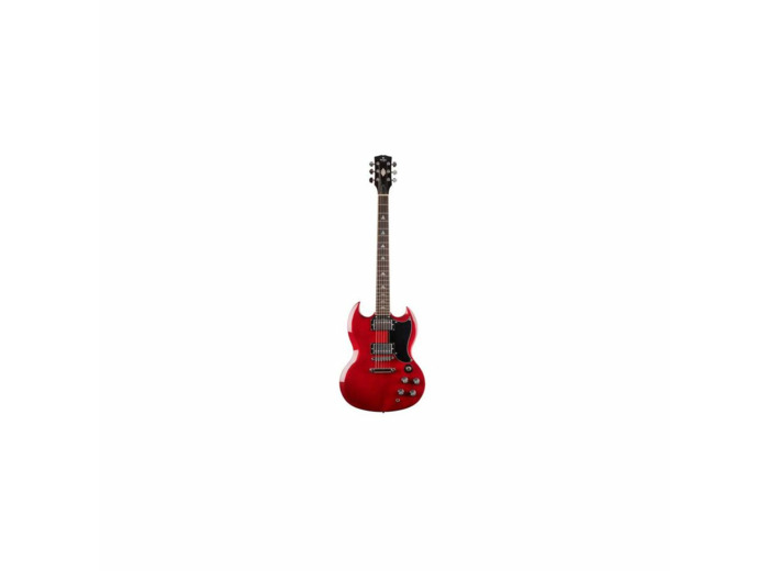 Prodipe guitare électrique wine red gloss