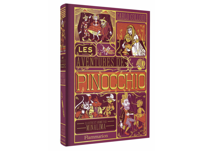 Les aventures de Pinocchio: Illustré et animé par Minalima