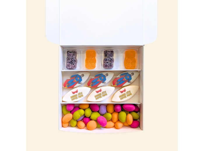 Coffret Teddy - Cadeau papa personnalisé