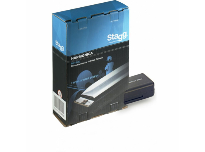 Stagg harmonica blues 10comprtmt,a