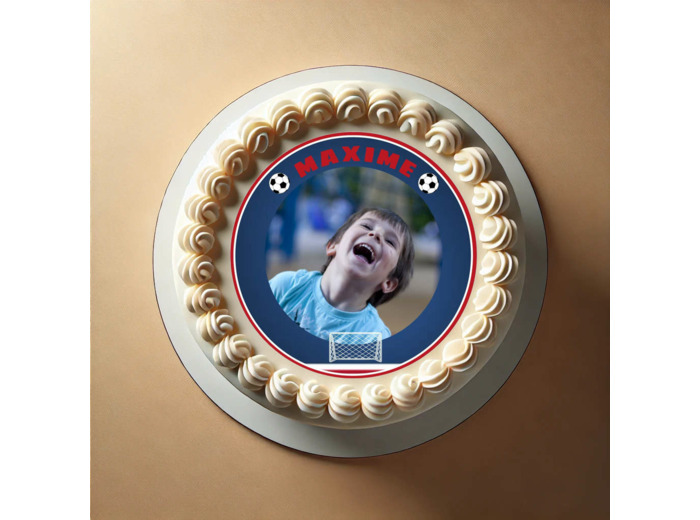 Disque avec photo - Thème foot Paris