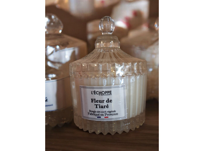 Bougie parfumée fleur de tiaré