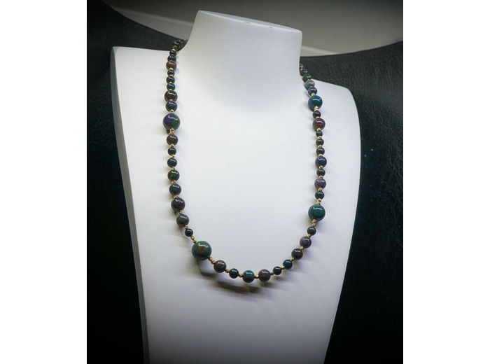 Collection Mineral pearls