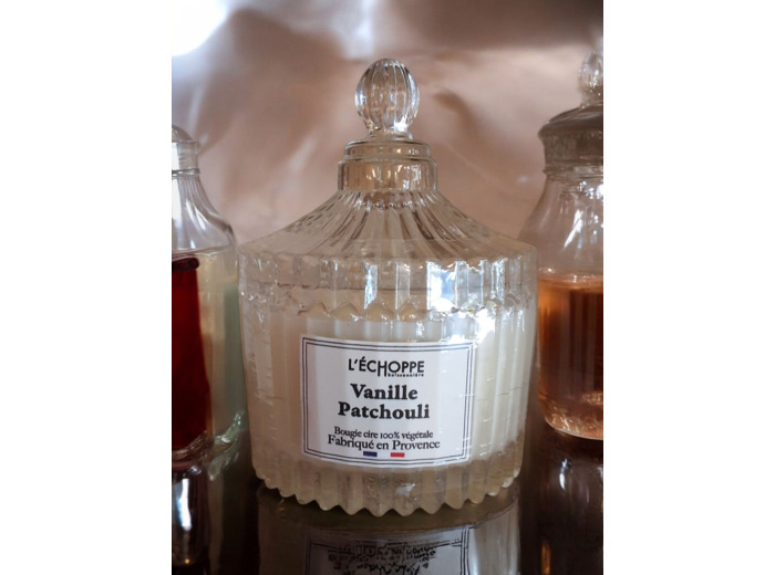 Bougie parfumée vanille patchouli