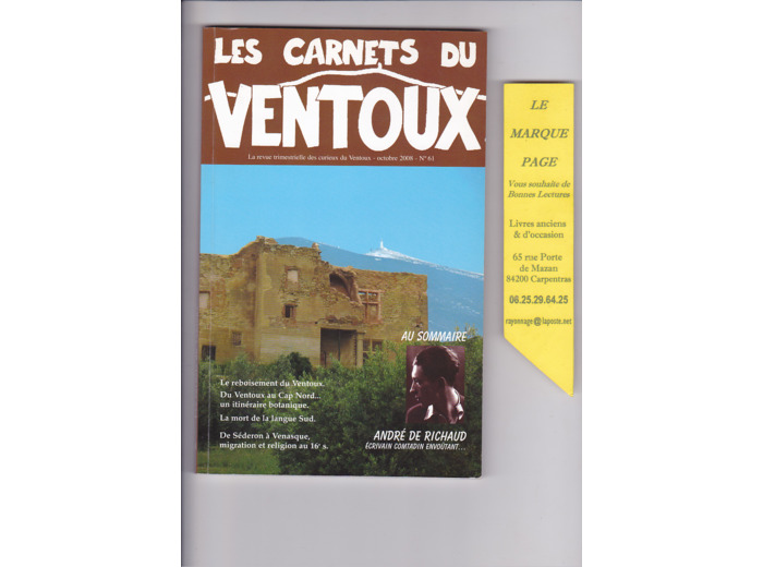 Les Carnets Du Ventoux N0 61