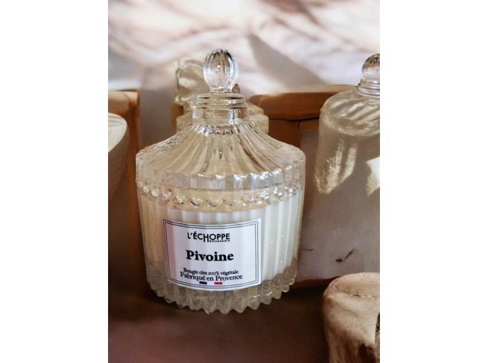 Bougie parfumée pivoine