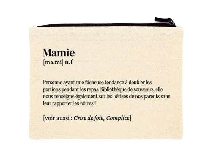 Pochette mamie