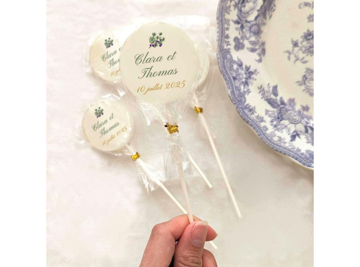 Sucette personnalisé – Mariage Olivier