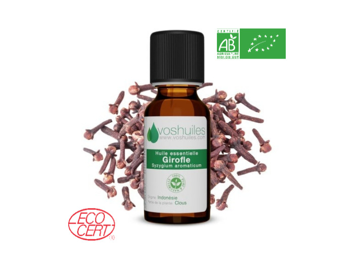 Huile Essentielle de Girofle (Giroflier)