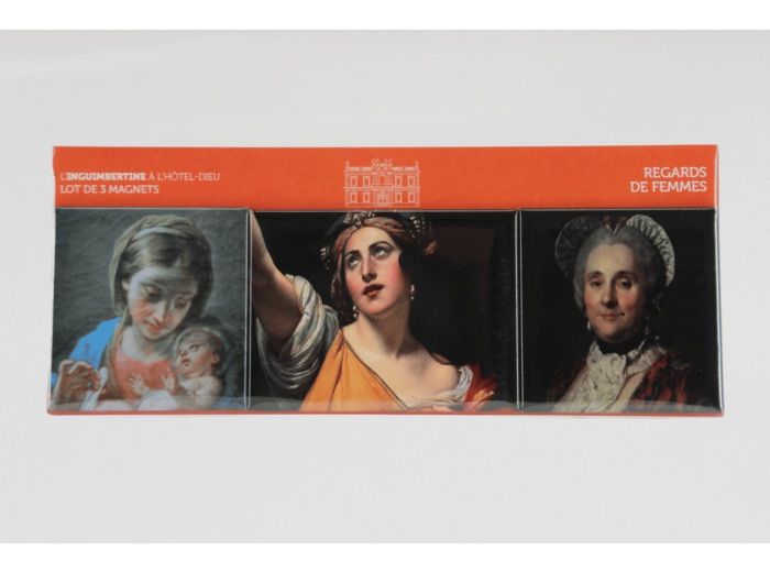 Set de 3 magnets - Portraits