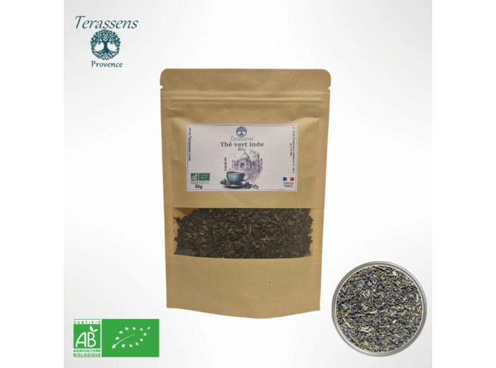Thé vert d'Inde