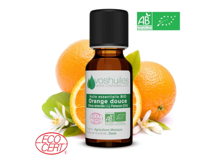Huile Essentielle BIO d'Orange douce