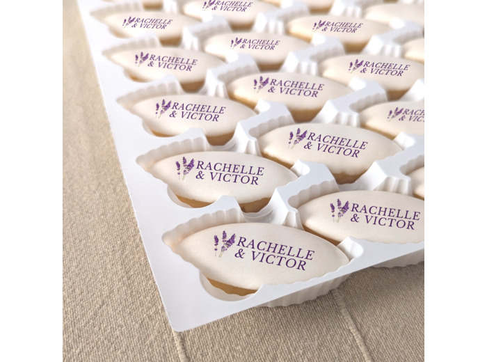 Calissons personnalisés vrac – Cadeau invité mariage