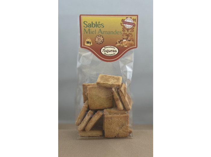 Sablés miel amandes, 180g