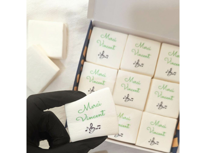 Coffret 9 Guimauves personnalisées - Téléchargez votre image