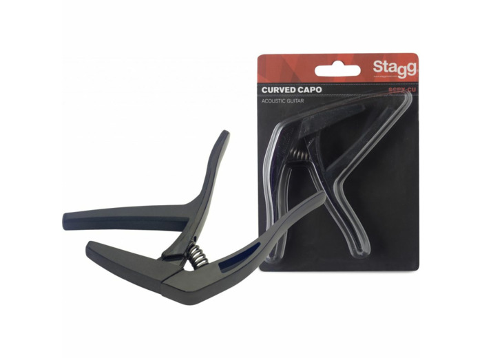 Stagg capodastre elec/acous noir