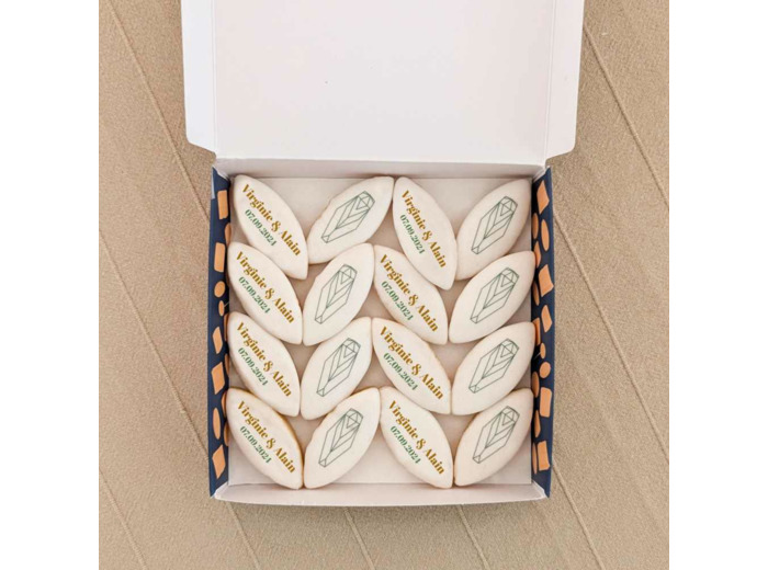 Coffret 16 Calissons personnalisés