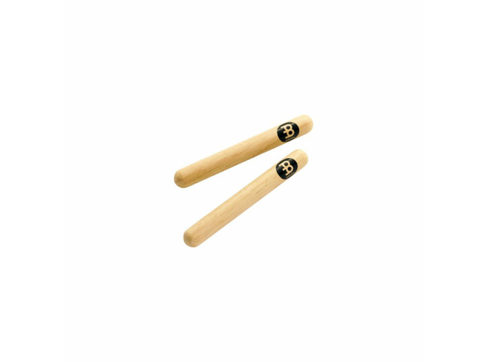 Paire de claves meinl bois dur naturel