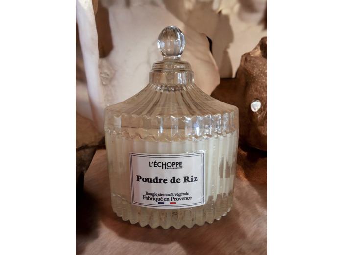 Bougie parfumée poudre de riz