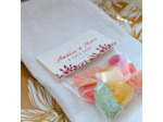 Sachet de bonbons - cadeau invité mariage personnalisé
