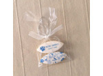 Sachet de calissons personnalisés – Cadeau invité baby shower & gender reveal