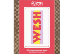 Kit Canevas - DIY -  marque page Wesh