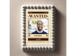 Feuille comestible Western Wanted avec photo