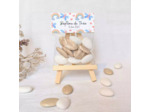Sachet de dragées personnalisé – Cadeau invité baptême