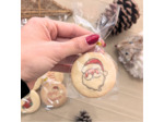 Biscuits personnalisés de Noël