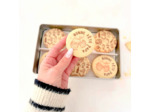 Coffret métal de 18 biscuits - Fête des pères