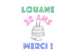 Sucette personnalisée – cadeau invité anniversaire
