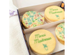 Coffret de 12 biscuits - Collection merci maitresse