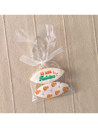 Sachet de calissons personnalisés – Cadeau invité anniversaire