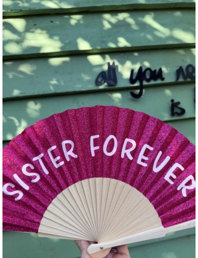Éventail Sister forever