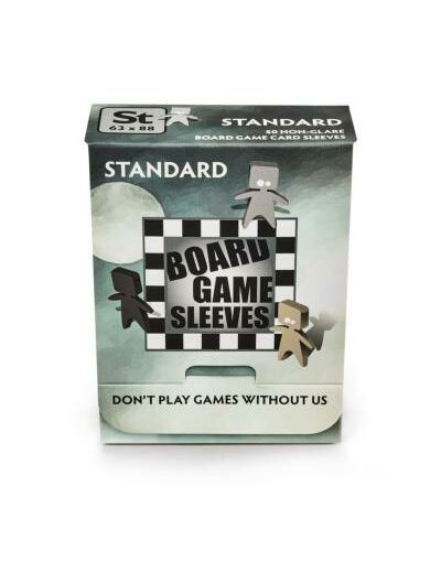 Board game sleeves - nonglare - standard - 63x88mm (x50)