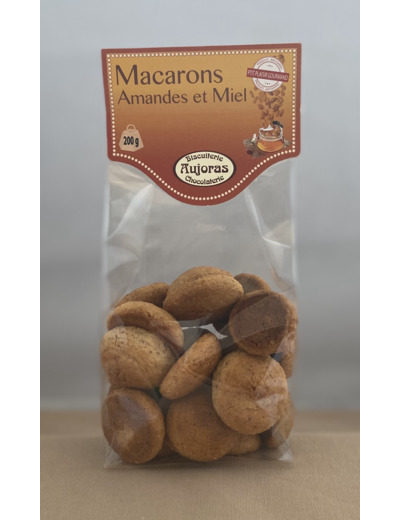 Macarons amandes et miel, 200g