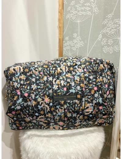 Sac Week-end floral nocturne