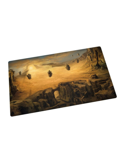 Ultimate guard tapis de jeu 61 x 35 cm lands edition ii plaine