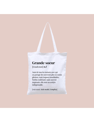 Tote bag Hindbag Grande soeur